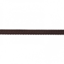 Elastisches Spitzen-Einfassband 12mm chocolate