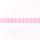 Vichy-Karo-Band 15mm rosa